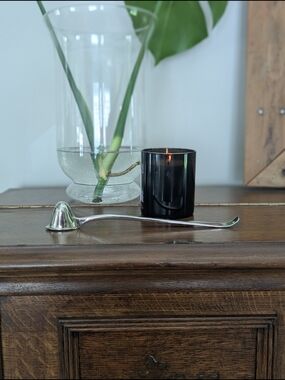 Silverplated Candle Snuffer Made in Italy 10”